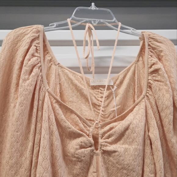 Ulla Johnson Leland Top Blouse Women's Large Cottage Fairy Puff Sleeves - Picture 10 of 16